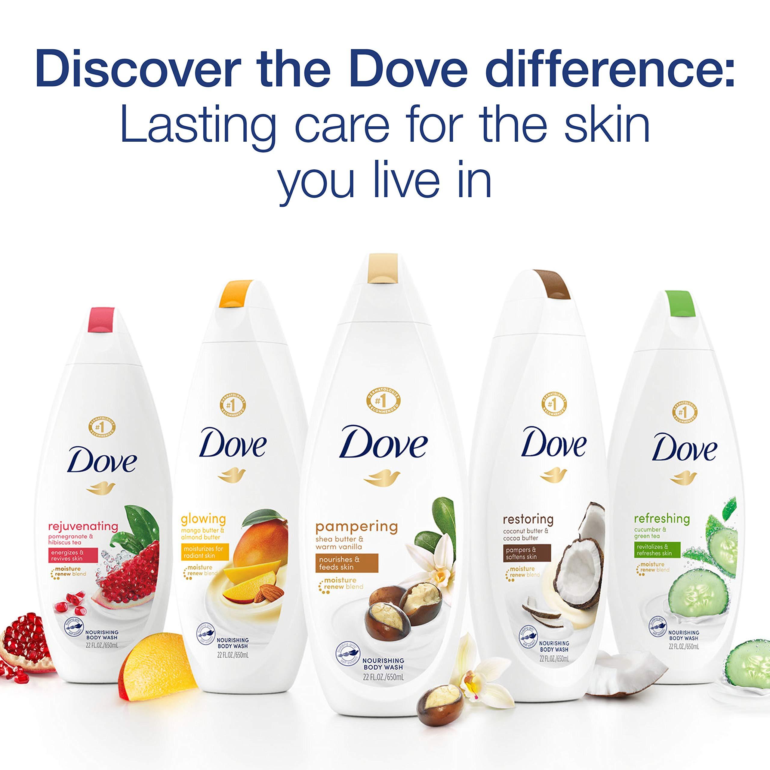 Dove Dove Restoring Body Wash for Dry Skin Coconut Butter and Cocoa Butter Effectively Washes Away Bacteria While Nourishing Your Skin 24 oz