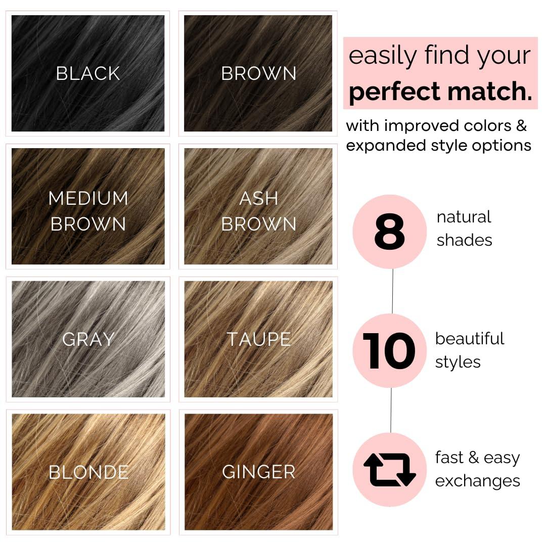 Brows by Bossy 10 Pack Temporary Eyebrow Tattoos Waterproof Eyebrow Stickers, False Tattoos Hair Like Peel Off Instant Transfer Brows For Women And Men | Natural Strokes, Shaping (tapered, taupe)