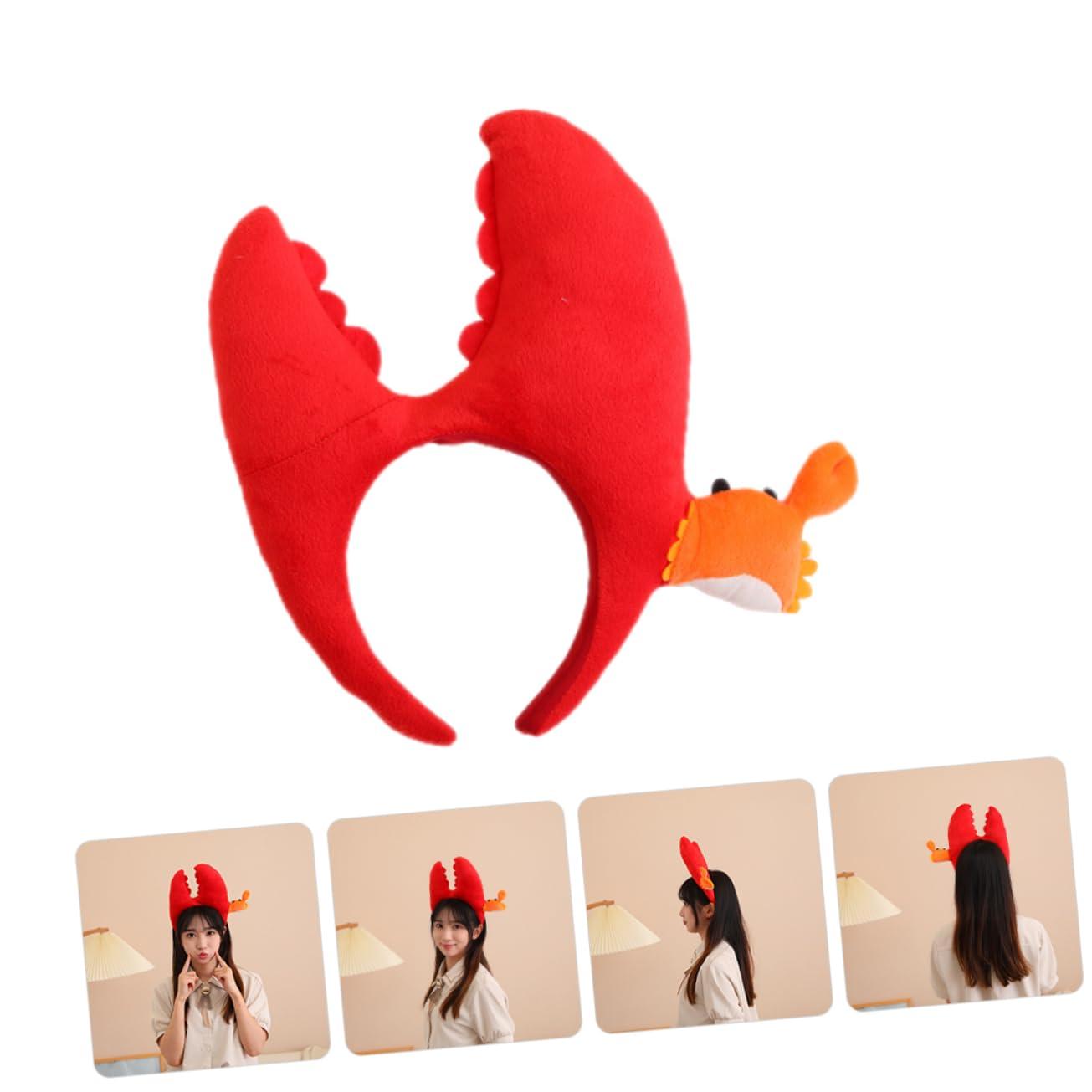 Garneck Garneck Animal Cosplay Headband Party Decoration Crab Claw Headband Photo Props Pp Cotton Headgear Miss Girl Heart Mr Krabs Costume