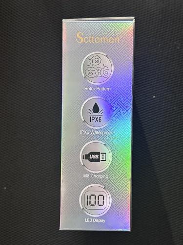 Scttomon Scttomon Professional Hair Clipper for Men Hair Cutting Kit Men\'s Beard Trimmer Hair Trimmer Shaver Cordless Barber Clippers and Trimmers Set Black