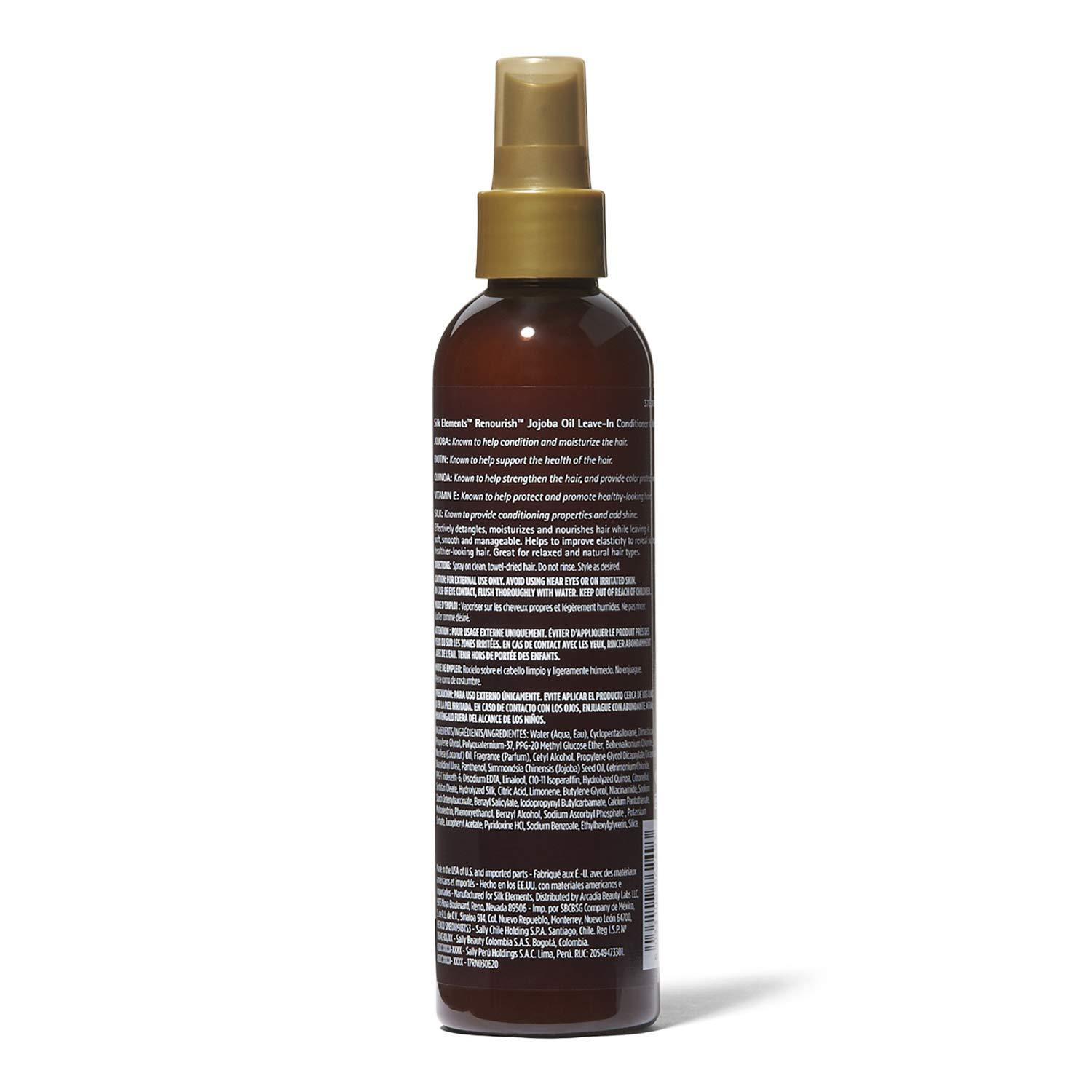 Silk Elements Silk Elements Jojoba Oil Leave In Conditioning Spray