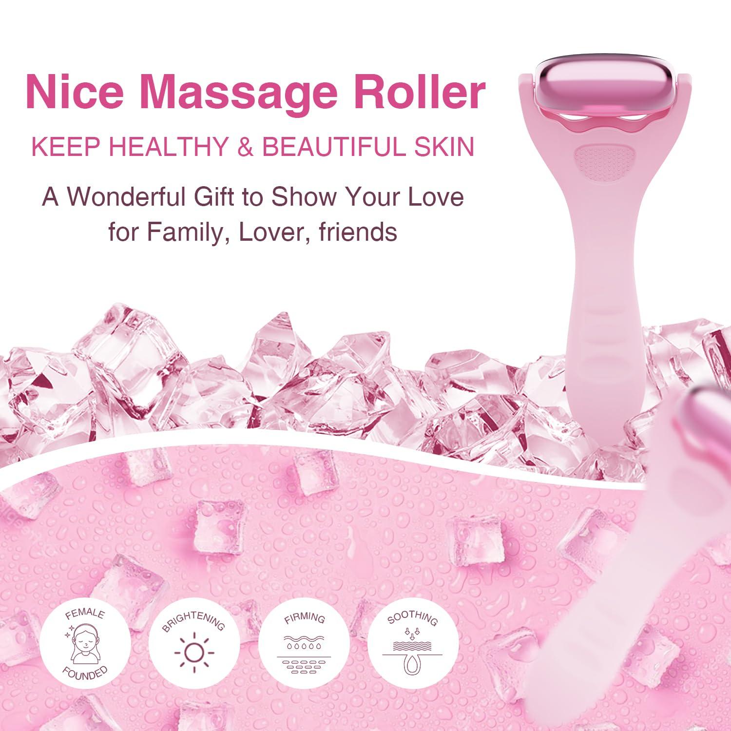 Intenso Intenso Ice Roller for Face, Ice Face Roller & Eye Puffiness Relief, Hot Mess Chilled Roller -Skin Care Reduce Wrinkles, Face Massager Roller Gifts for Women, Self Care Gifts for Man