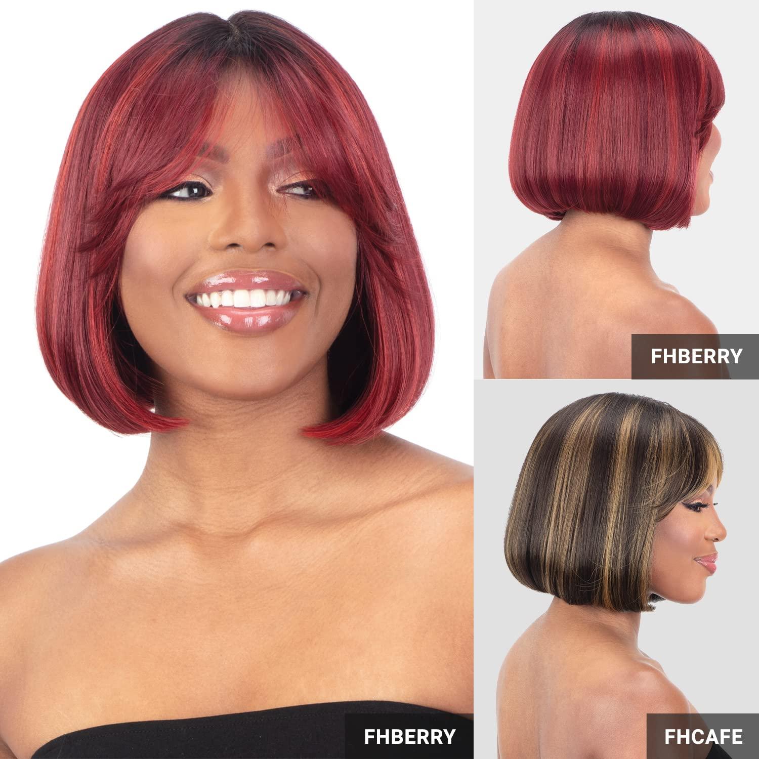 FREE TRESS FREE TRESS Milky Way Organique HD Lace Front Wig Bob Life Gavina (1B)