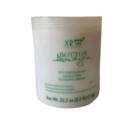 XRW PROFESSIONAL Hair Bottox Amazon XRW with Argan Oil and Apple Extract. Intense Hydration, Reduces frizz, Replenishes Hair Mass