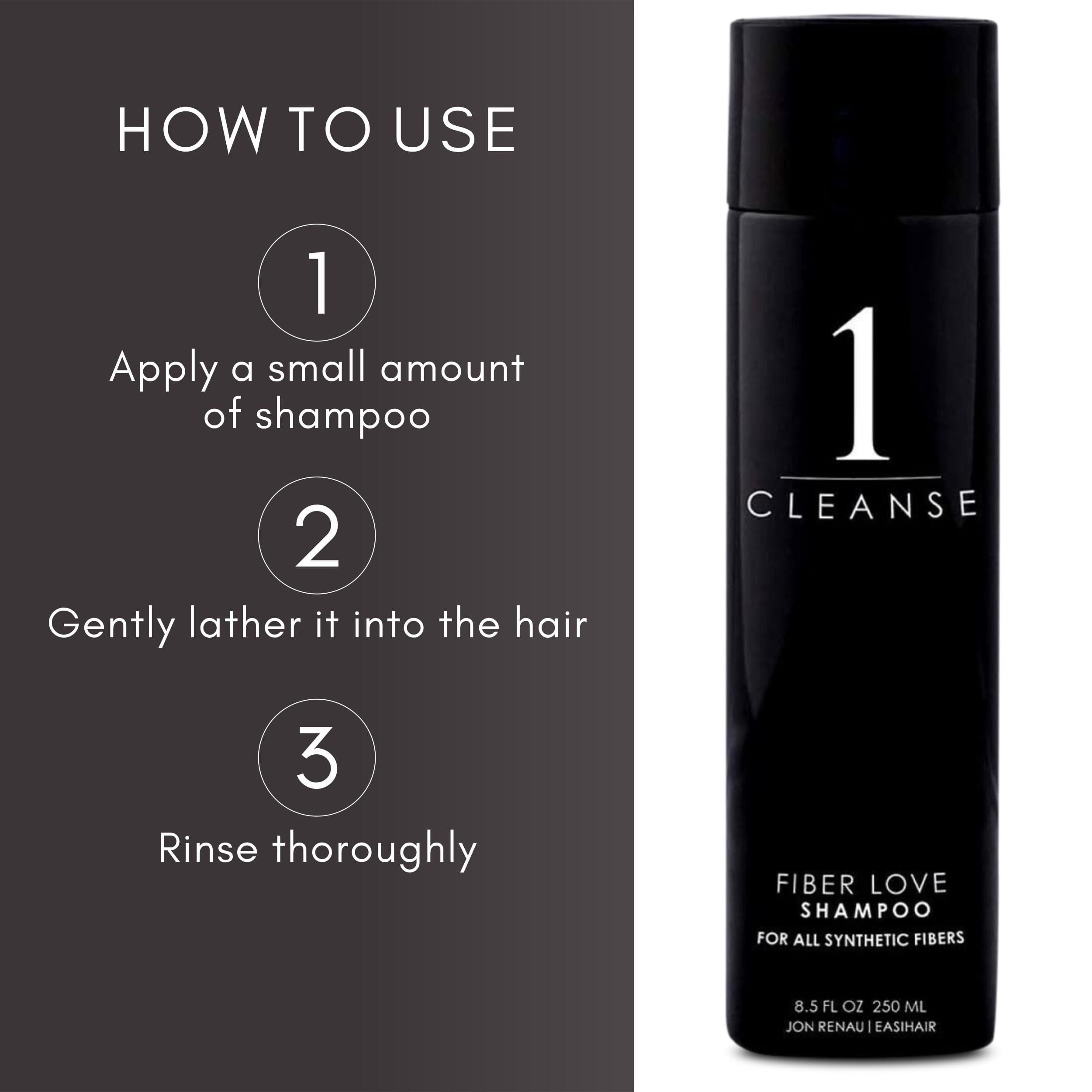 Jon Renau | Easihair Jon Renau Shampoo for Synthetic Fiber Wigs, Toupes, 8.5 fl oz