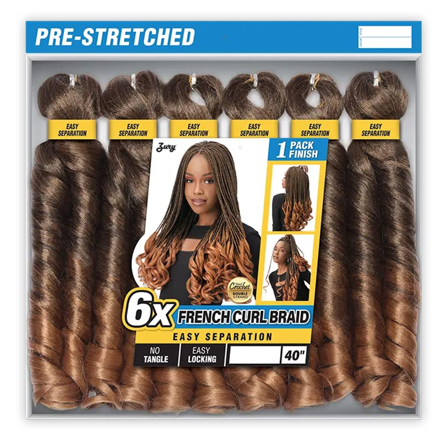 Zury Royal Zury Crochet Braids Hand Made French Curl Braid 6X (Honey Blonde(Royal-ZURY))