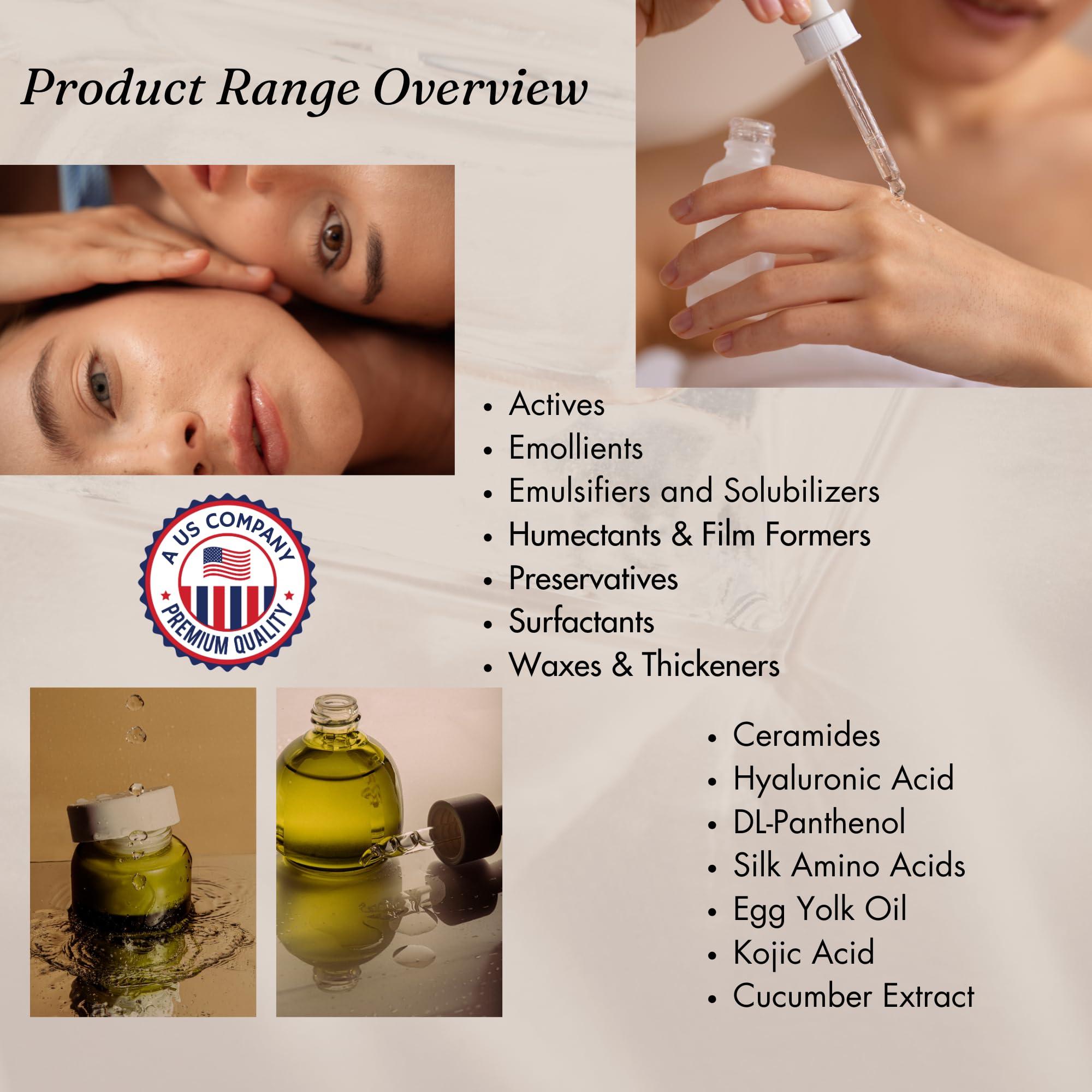 Naples Cosmeceuticals Hydrolyzed Silk Amino Acid Powder Cosmetic Grade for Hair Skin Nails Moisture Retention 100% Pure Use in Formulations or Add to Your Favorite Products (4 oz)