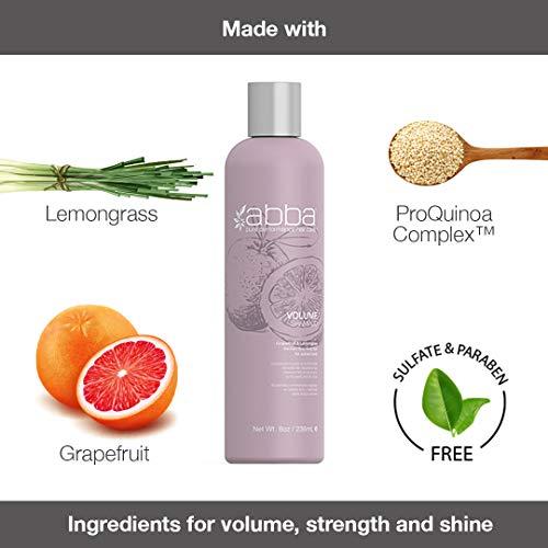 ABBA ABBA Volume Shampoo, Grapefruit & Lemongrass, 32 Fl Oz