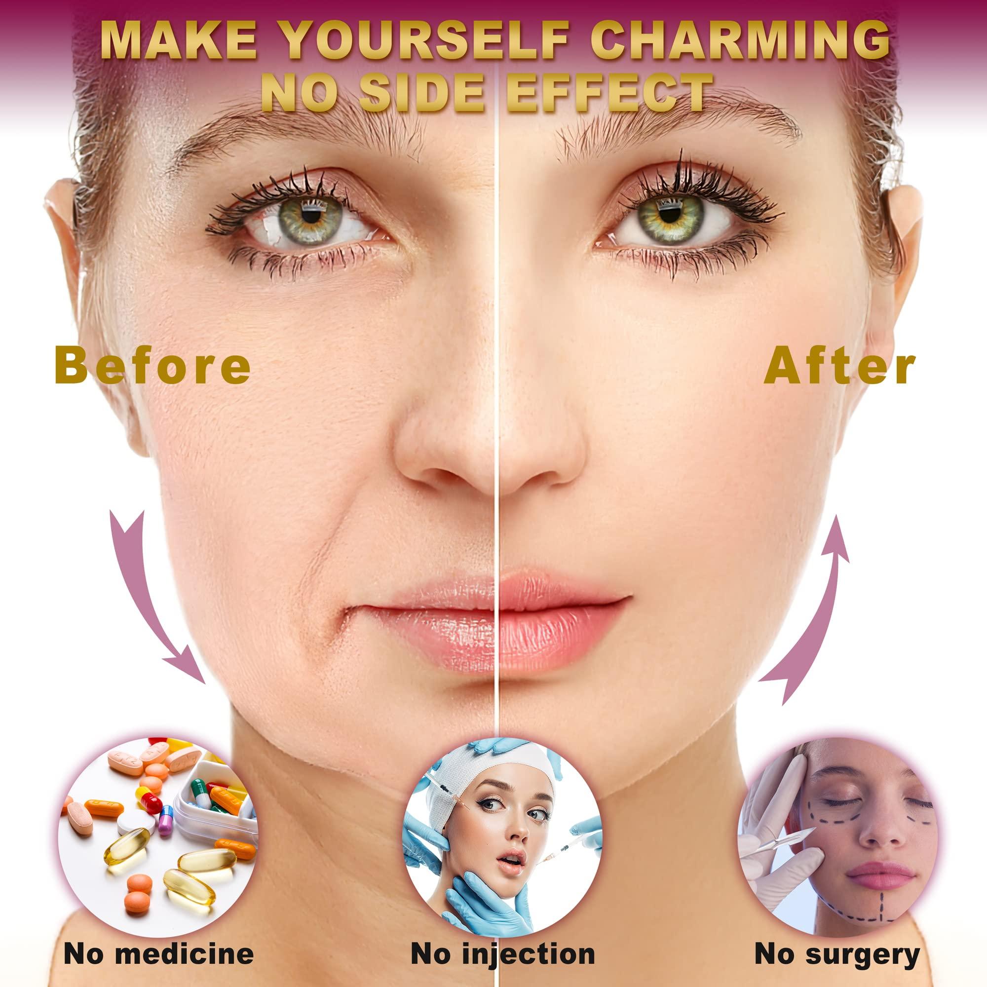 EDCBMB Double Chin Reducer,Face Slimming Strap,V line Lifting Mask,Eliminator, Remover,Tape,V Shaped Belt Facial for Women and Men,Reusable Strap for sleeping jawline Jaw Exerciser EDCBMB