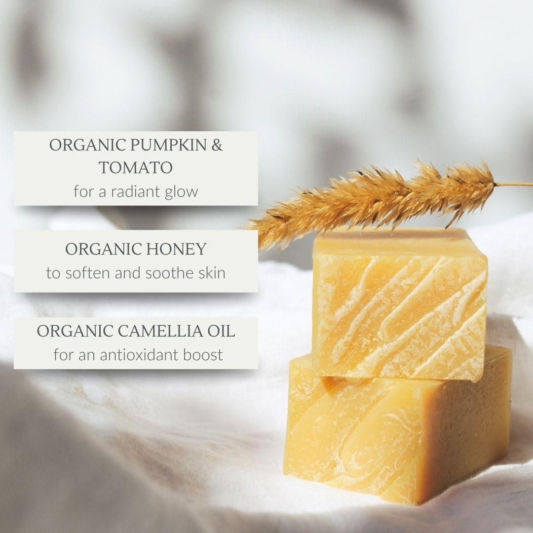 Osmia Organics Osmia Organics Natural Pumpkin Facial Soap Bar | Clean Beauty For Healthy Skin (2.25 oz | 64 g)