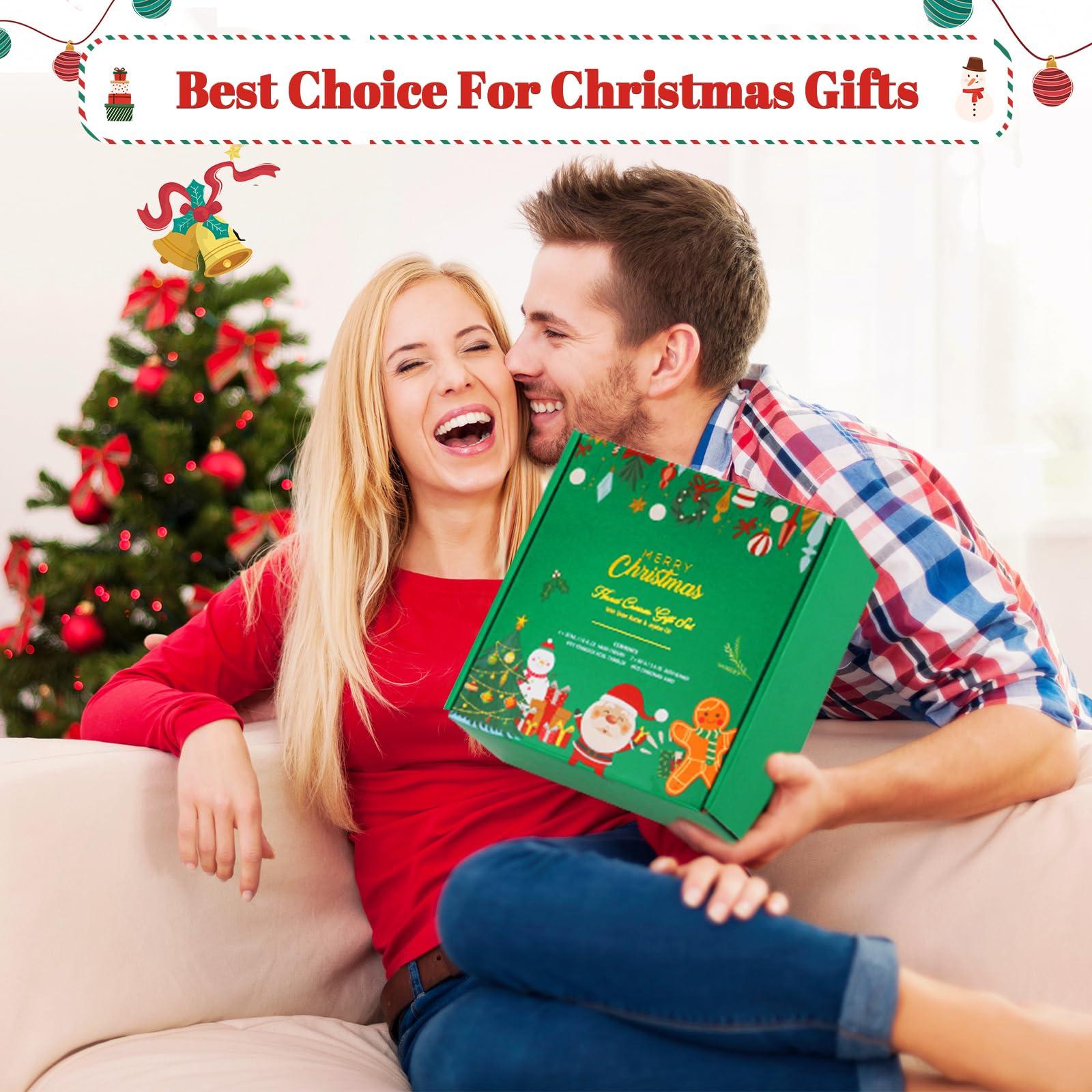 YUEONEWIN Gifts Set for Women - Christmas Basket Gift Set, Ideas Relaxing Spa Gift Basket Set for Women, Bath and Body Self Care Gift Set for Her, Mom, Wife, Girlfriend, Sister, Coworker, Teacher, Nurse