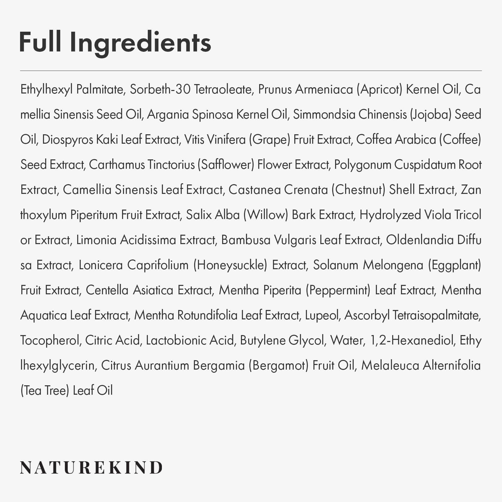 NATUREKIND NATUREKIND AHA Deep Cleansing Facial Oil with Jojoba Oil, Tea Tree Oil, PHA and Centella Asiatica, Korean Blackhead Remover, Pore Cleaner and Sebum Remover, 145ml, 4.9 fl. oz.