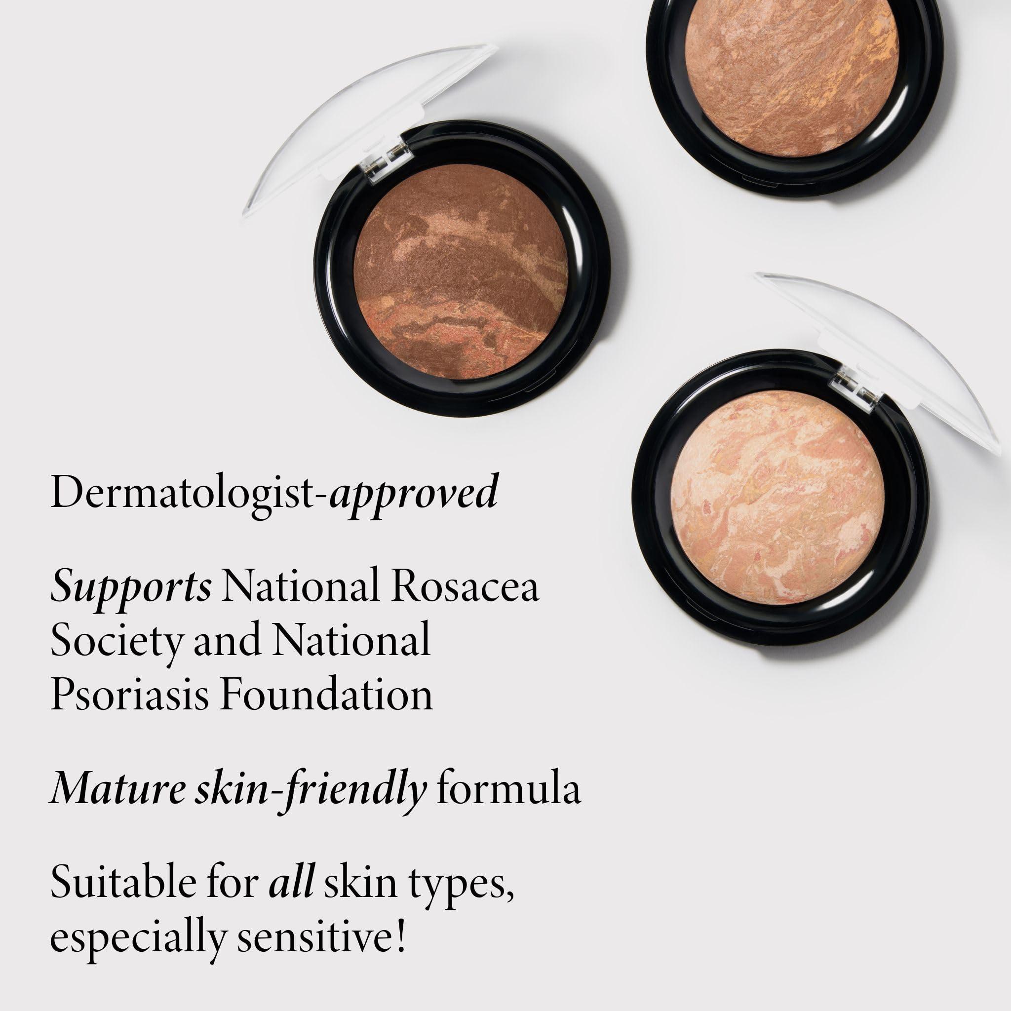 LAURA GELLER NEW YORK LAURA GELLER NEW YORK Award-Winning Baked Balance-n-Brighten To Go Travel Size Color Correcting Powder Foundation - Porcelain - Buildable Light to Medium Coverage - Demi-Matte Natural