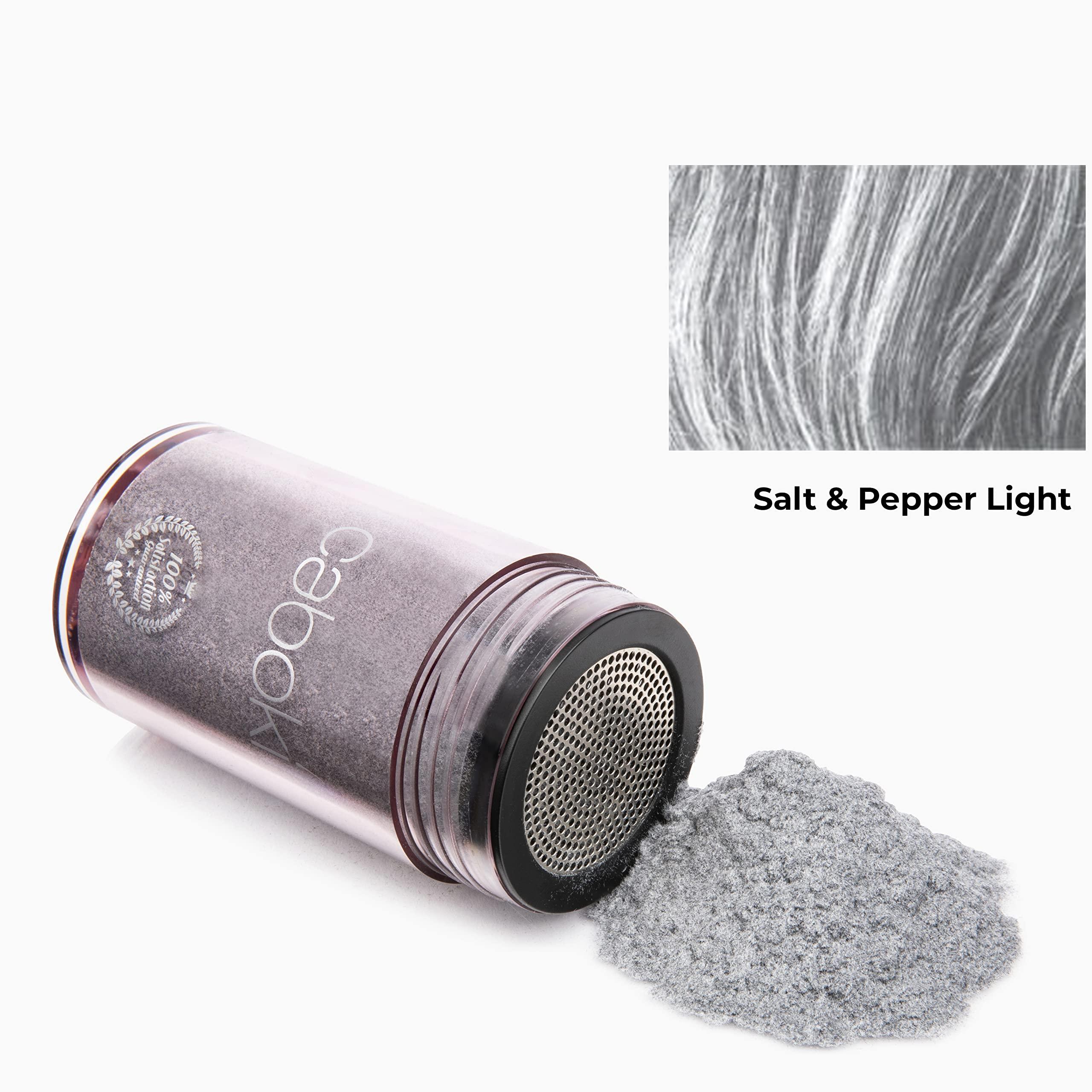 Caboki Caboki Value Pack 4, 360-Day Supply (Salt & Pepper Light)