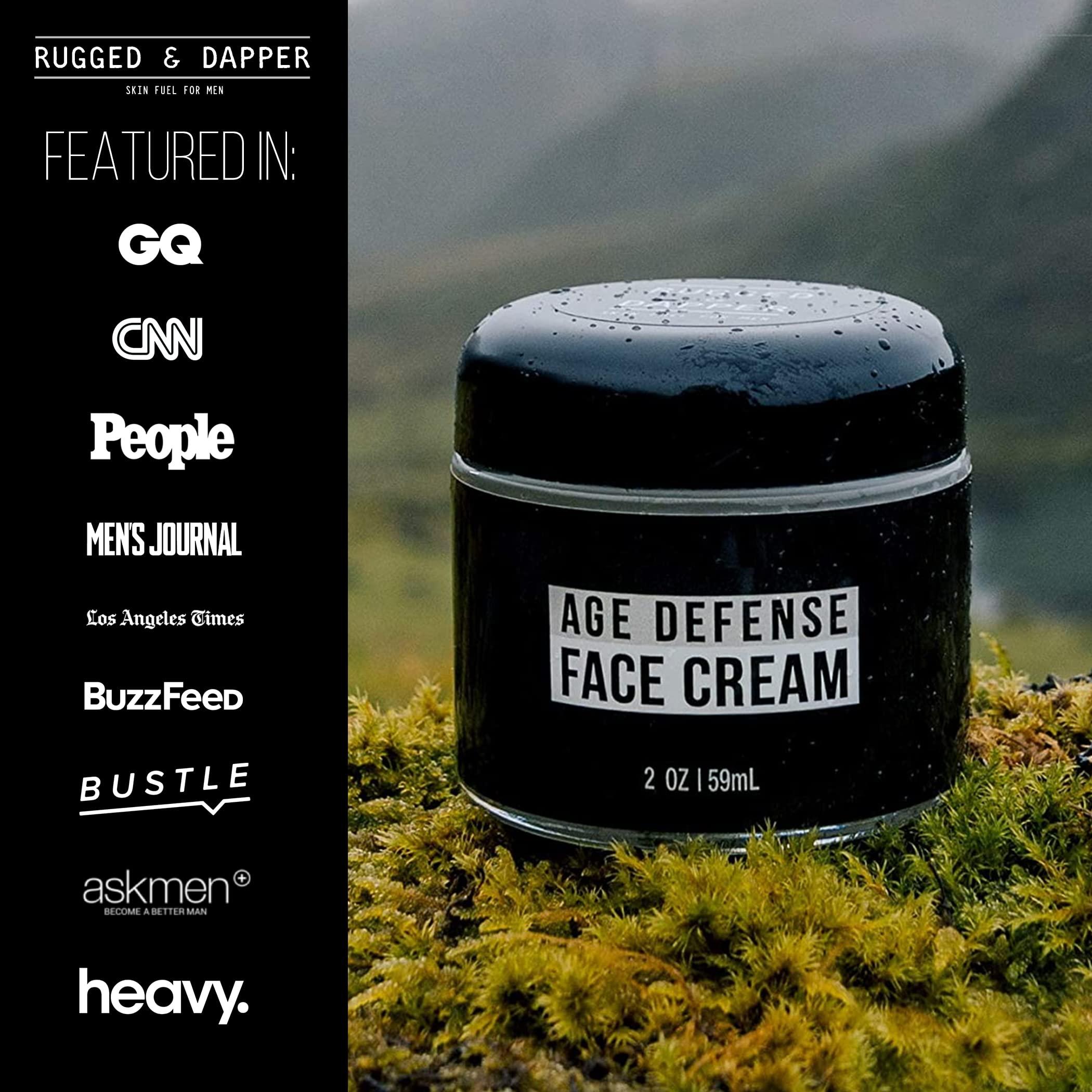 RUGGED & DAPPER RUGGED & DAPPER Hydration Daily Face Moisturizer and Night Cream Bundle
