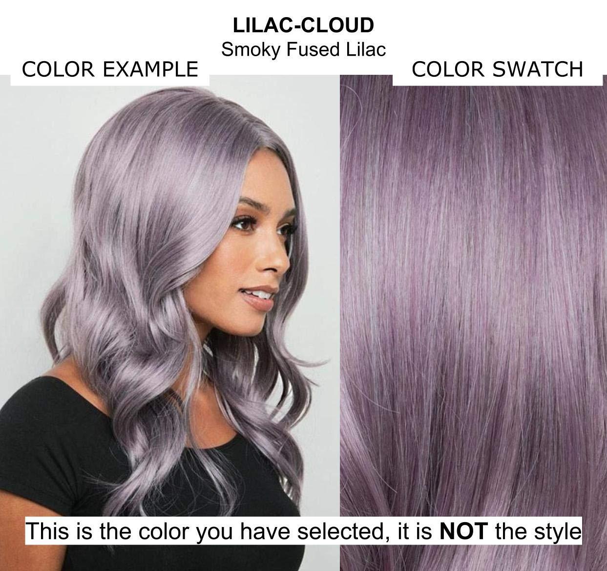 Rene of Paris & Christy's Wigs Bundle - 3 Items: Mod Sleek by Rene Paris, Christy\'s Wigs Q & A Booklet & Wide Tooth Comb - Color: Lilac Cloud