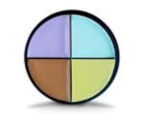 Color Me Beautiful Corrective Concealer Wheel by Color Me Beautiful, Neutralizes Dark Patches, Redness, and Dullness, 4 Color Correcting Kit for Flawless Complexion