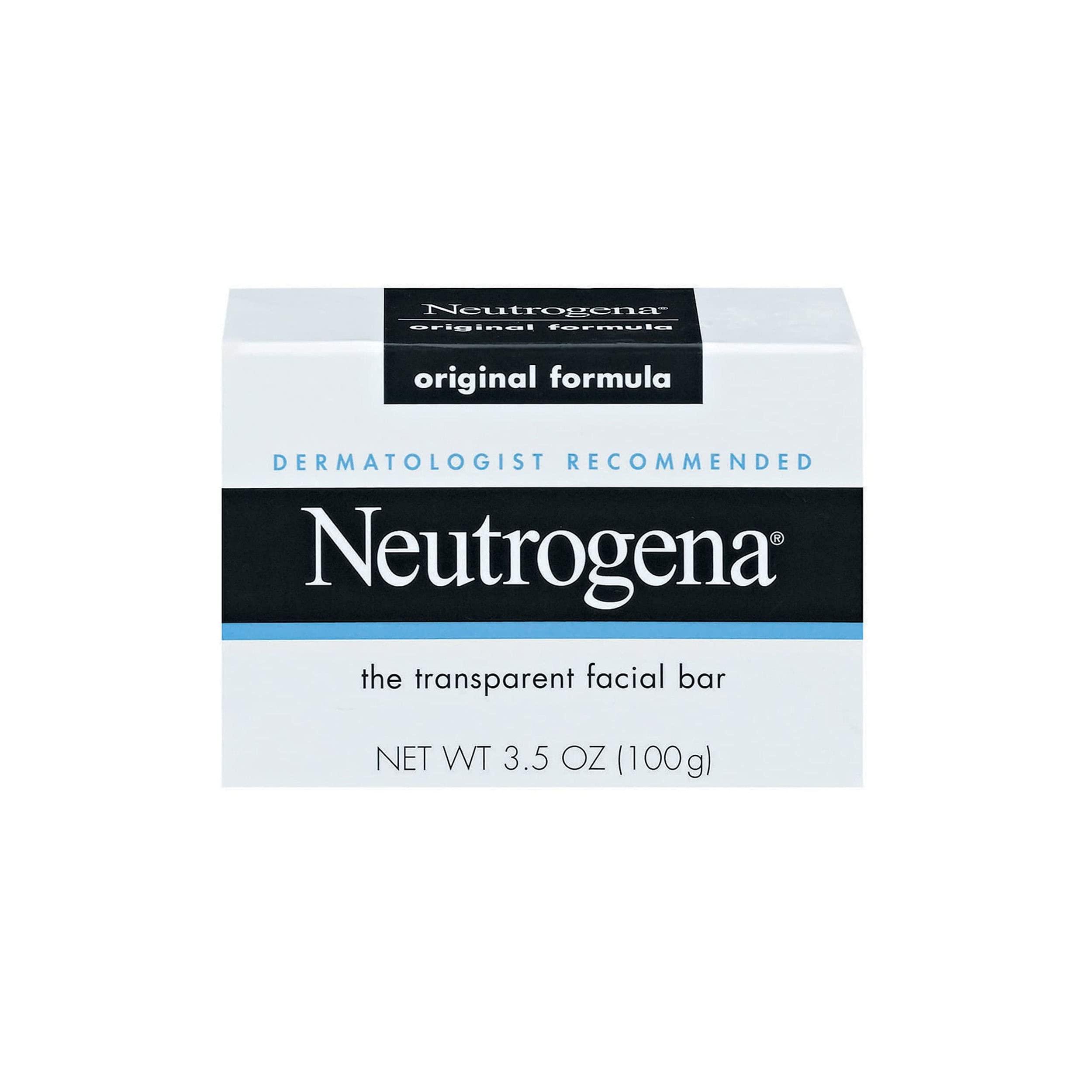 Neutrogena Neutrogena Transparent Facial Bar Bonus Pack, Original Formula - 3 ea