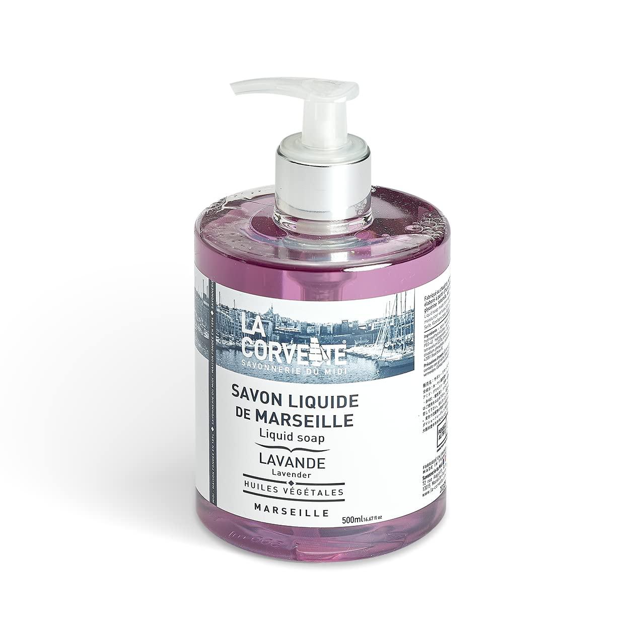 La Corvette La Corvette Liquid Marseille Soap LAVENDER 500ml
