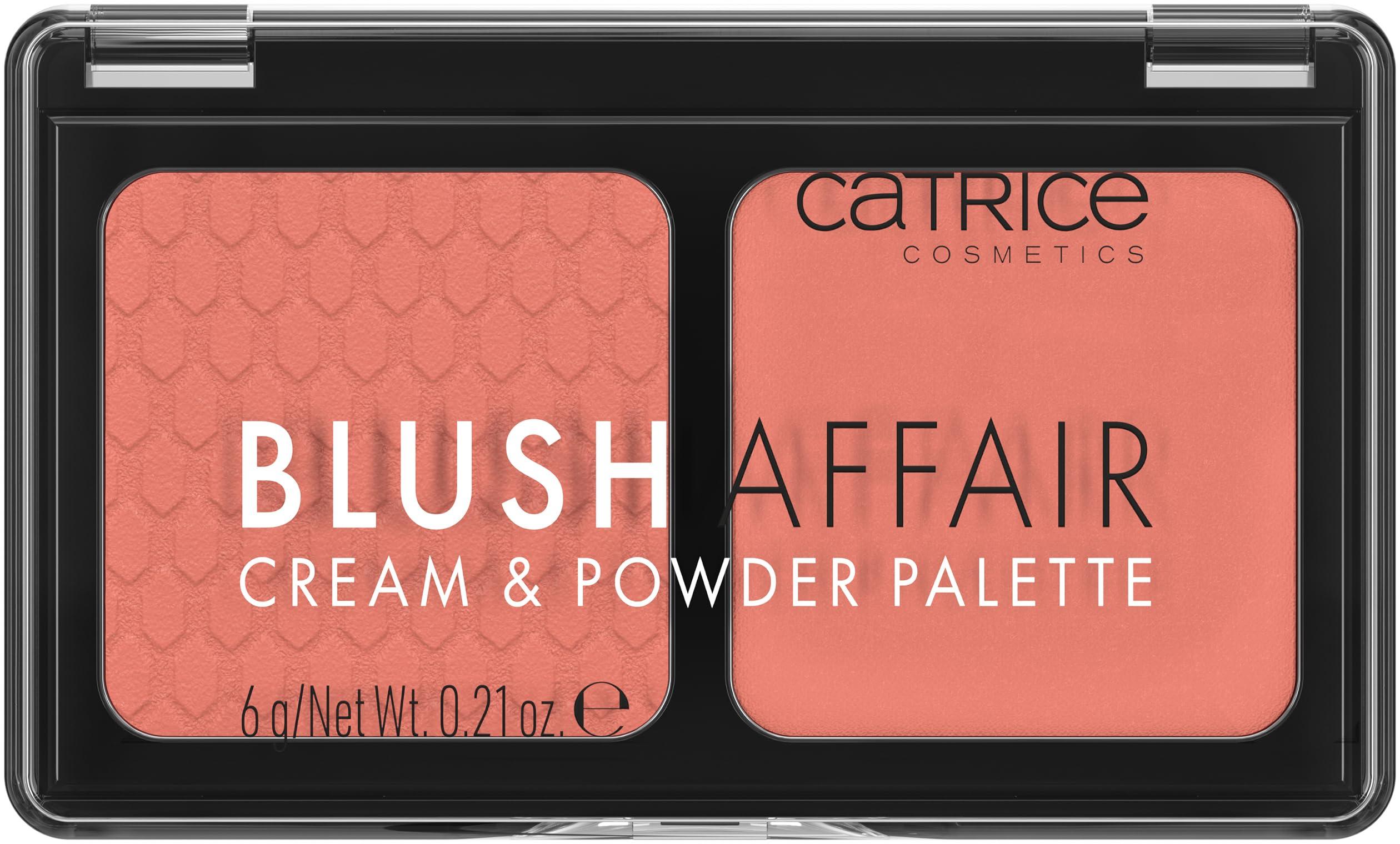 Catrice Catrice | Blush Affair Cream & Powder Palette | Highly Pigmented Radiant Cream & Soft Matte Powder | Vegan & Cruelty Free (040 Peach Passion)