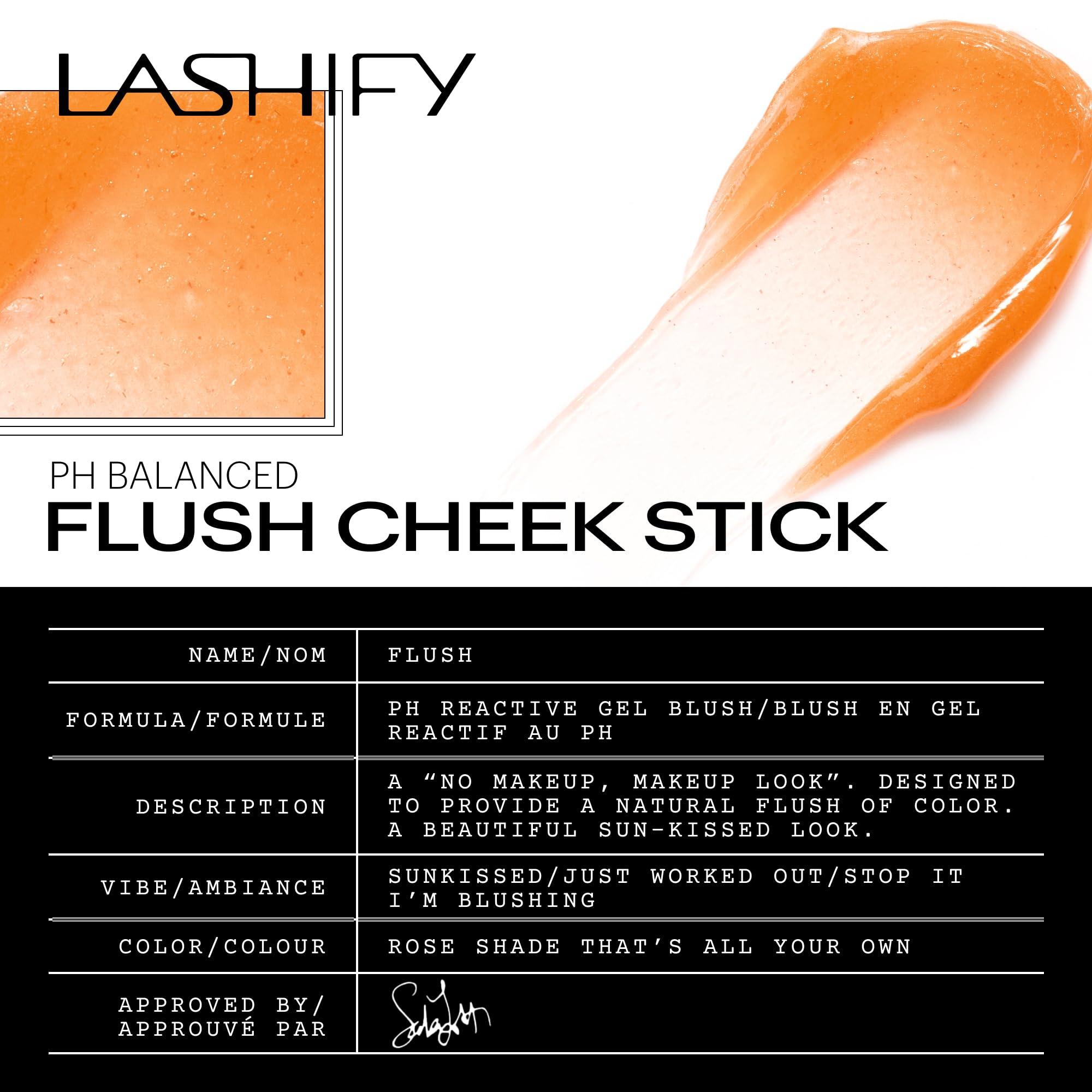 Lashify Lashify Flush for Cheeks and Lips - Compact All In One Stick - Sun-Kissed Glow for Cheeks and Lips