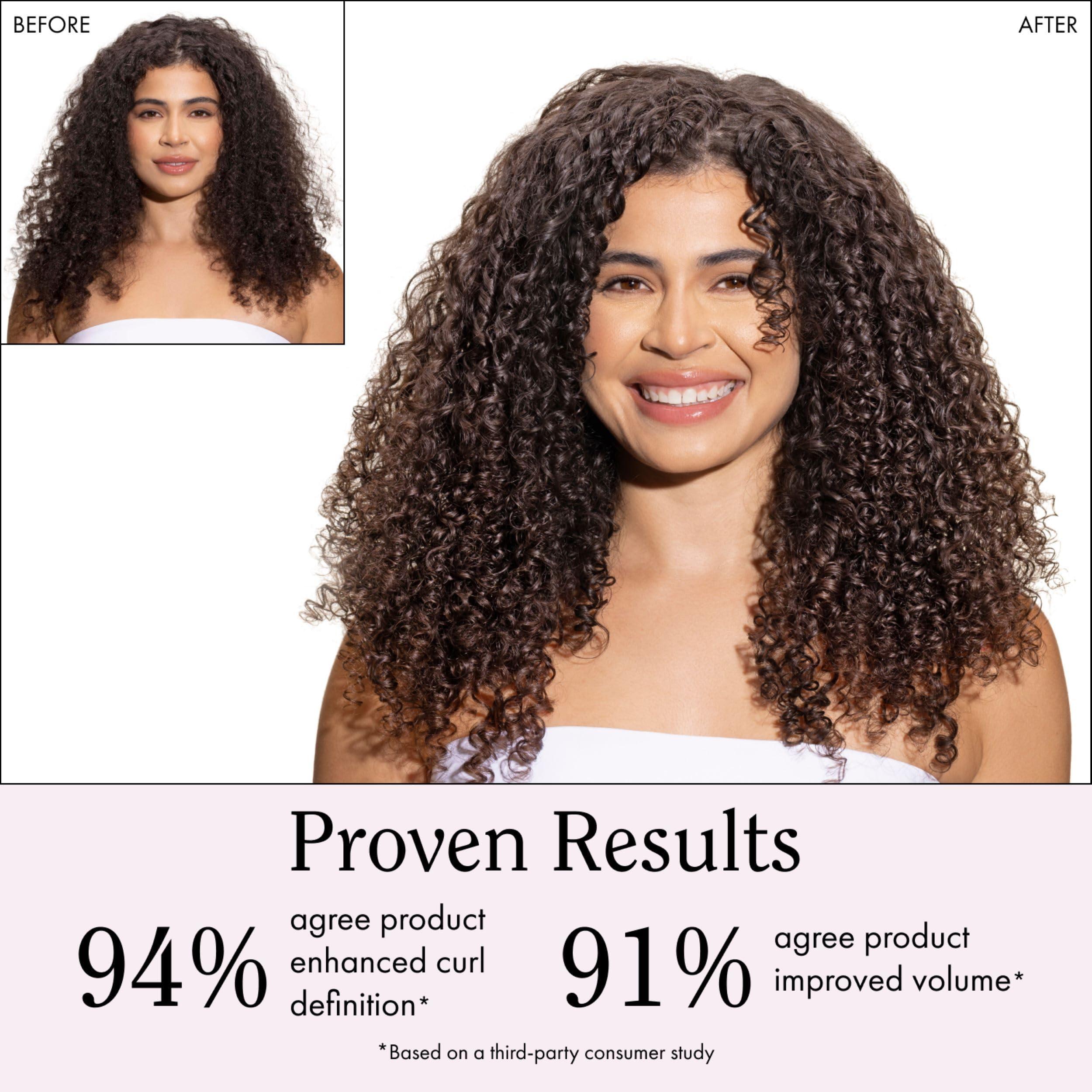 Rizos Curls Rizos Curls Wavy Hair Bundle, Curl Defining Mousse, Light Hold Gel & Beach Waves Texturizing Salt Spray