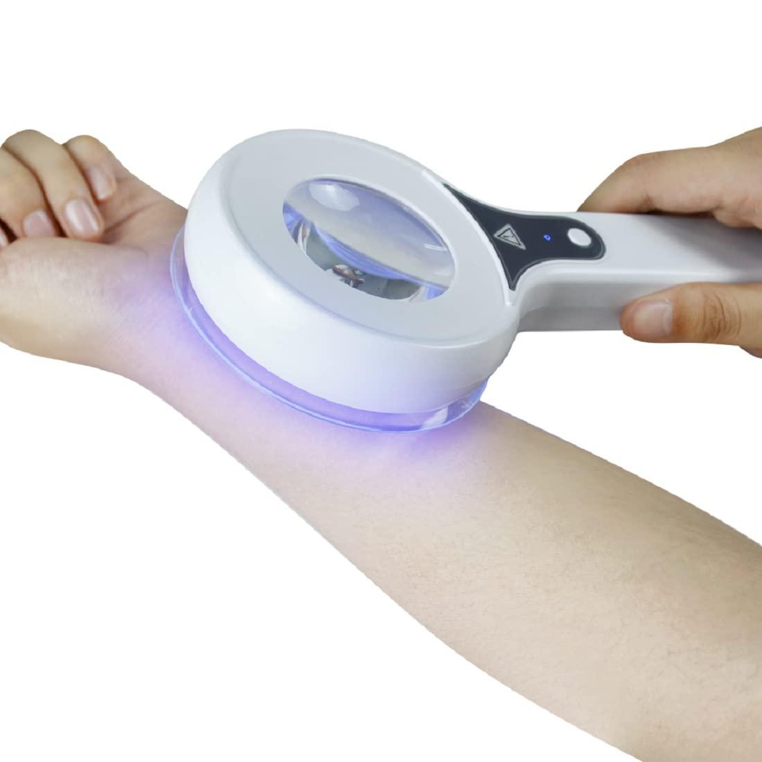 tinsay Skin Analyzer Analysis Woods Lamp Skin Analyzer Magnifying Analyzer Skin Diagnosis System Beauty Test Face Care Facial SPA Home Salon Machine