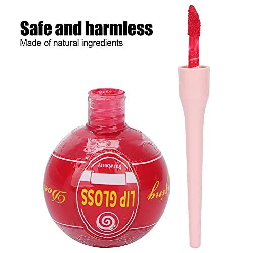 YUYTE Liquid Lipstick, Liquid Lipsticks For Women Lollipop Lipstick, Waterproof Long Lasting Lipgloss For Women Makeup 6 Ml (Strawberry)