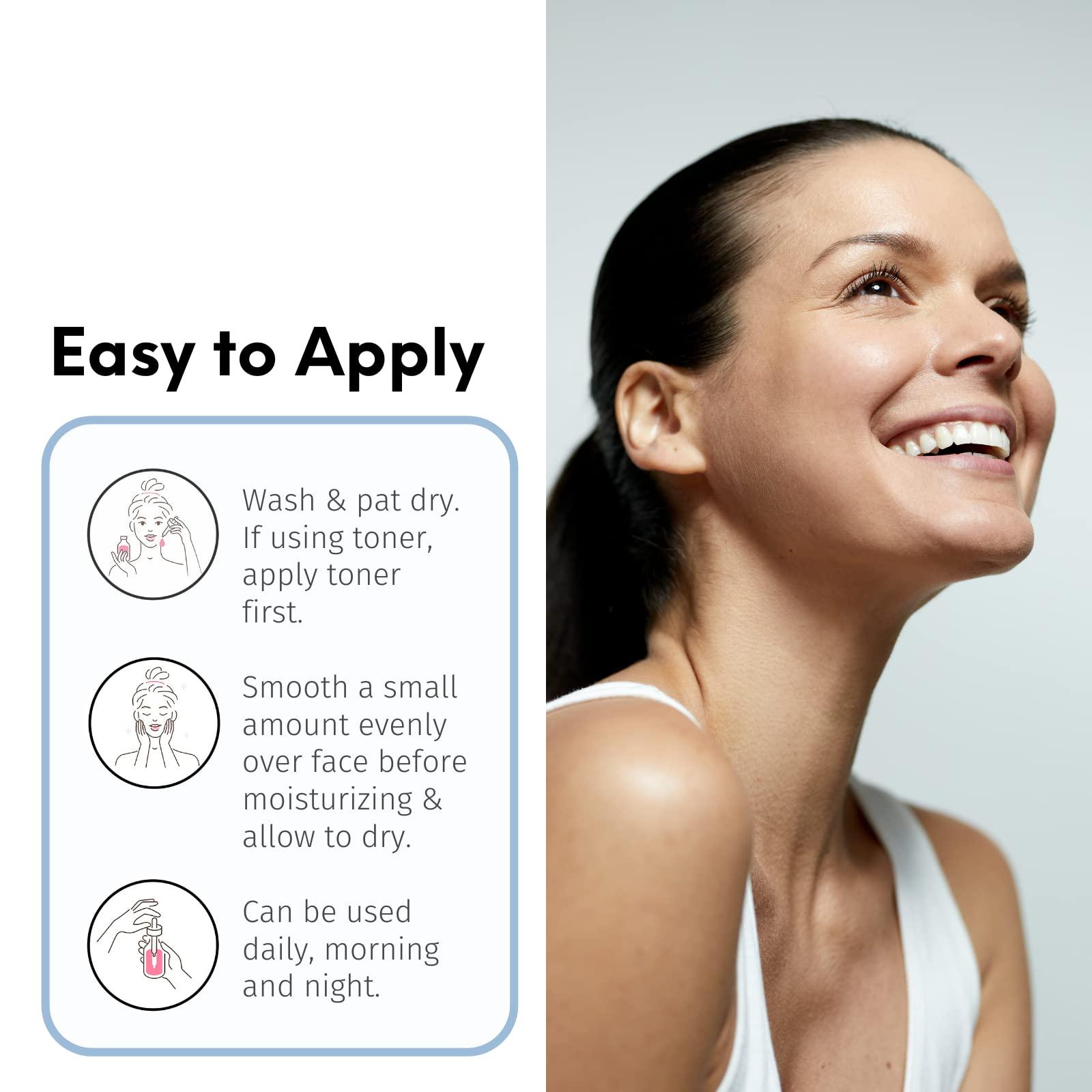 LilyAna Naturals LilyAna Naturals Anti Aging Retinol Cream and Face Cream Bundle 1.07 oz - Retinol Moisturizer for Face and Anti-Aging Wrinkle Cream for Face, Helps With Dry Skin and Dark Spot Brightening