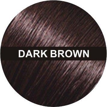 Finally Hair Dark Brown Keratin Hair Building Fibers Refill Hair Loss Concealer Fiber 2pak of 25g = 50g 50 G Grams Gr 50gr Total Hair (use Dark Chocolate Brown for darker)