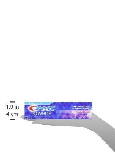 Crest Crest 3D White Toothpaste Radiant Mint, 3.8 Oz (Pack of 3)