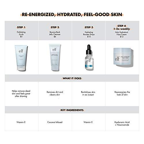 e.l.f. e.l.f., Hydrating Booster Drops, Lightweight, Concentrated, Long Lasting, Moisturizes, Plumps, Nourishes, Infused with Vitamin E, 0.51 Fl Oz