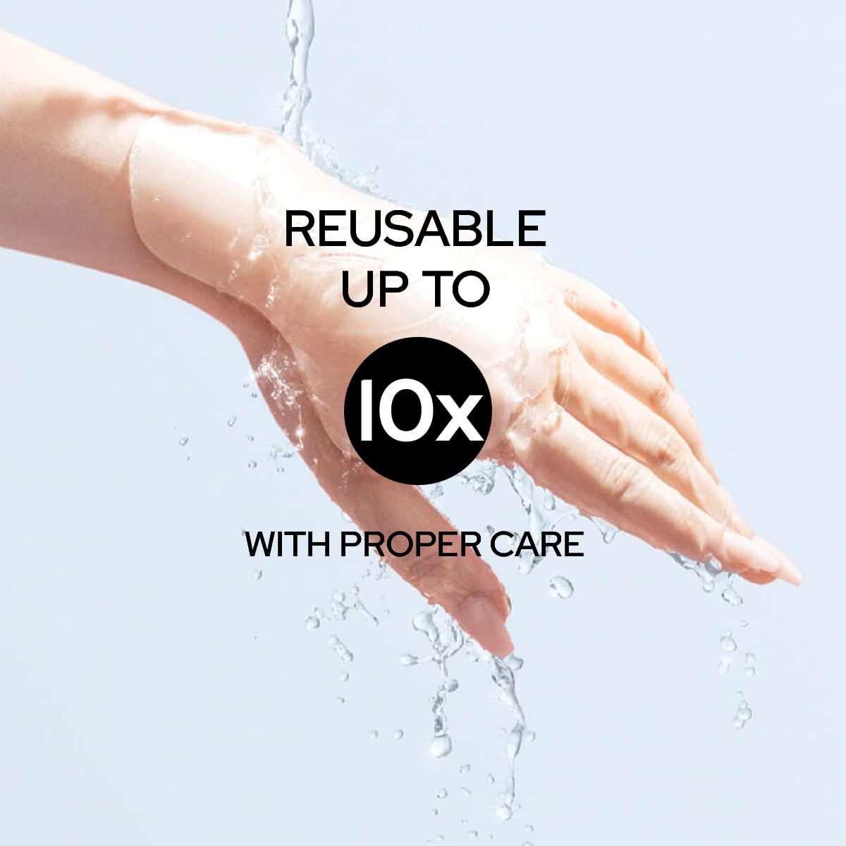 SiO SiO Beauty Eye & Smile Lift | Eye & Smile Anti-Wrinkle Patches 2 Week Supply | Overnight Smoothing Silicone Patches for Wrinkles and Fine Lines