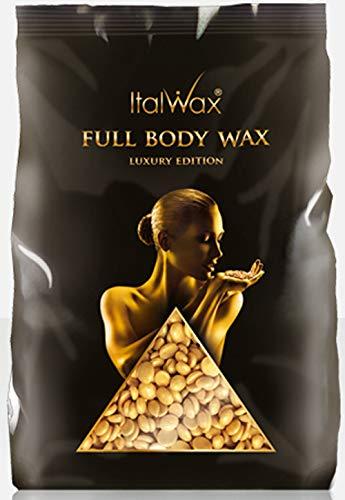 Bee Line Industries ItalWax Luxury Full Body Wax - Hard Stripless Wax Beads 2.2lbs - 1 kg. Bag