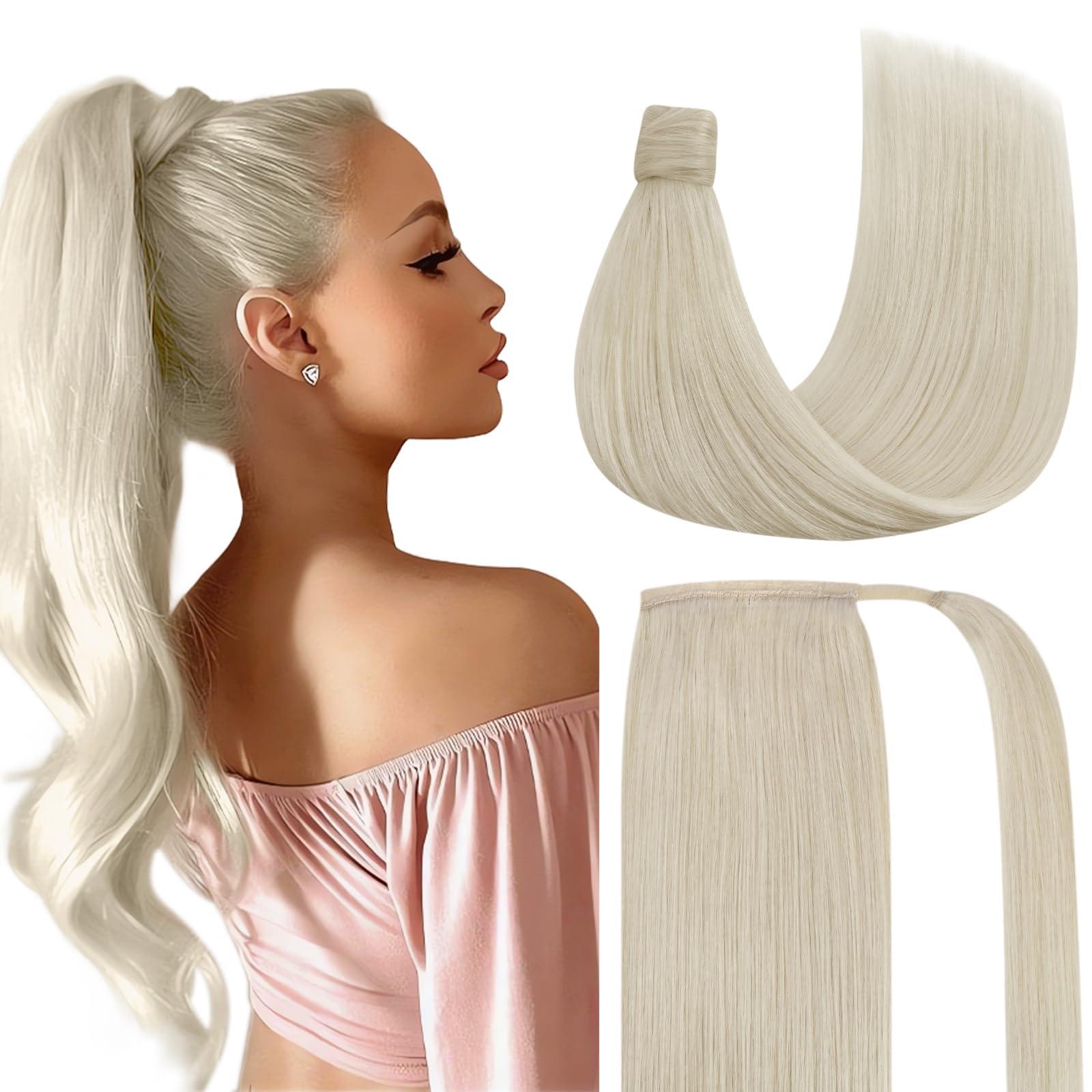Sunny Hair [Sunny and Ve Sunny] Itip Hair Extensions and Human Hair Ponytail Blonde 16inch 160G