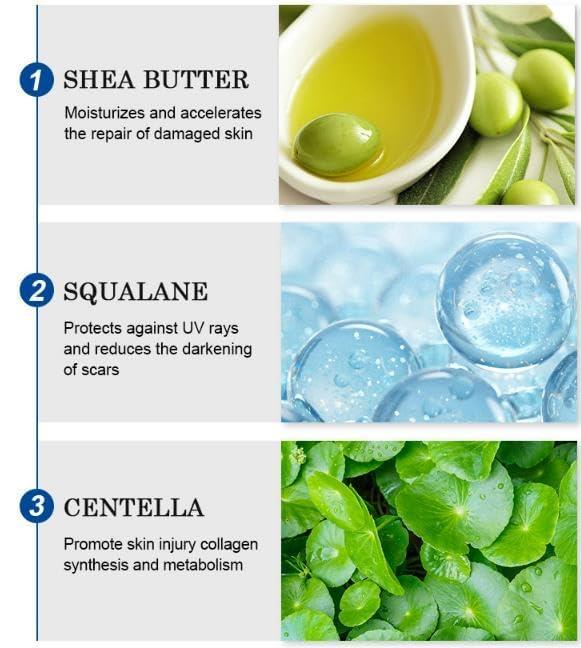 Generic Advanced Scar Cream Gel, Scar Removal Cream for Skin Face Body, Medical-Grade Silicone Gel Treatments for Keloid C-Section Acne Surgical Burns Stretch Marks - Old and New Scars 1.0 oz (1 PCS)