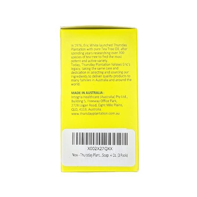 Thursday Plantation Thursday Plantation. Tea Tree Skin Care Soap. 4 Oz. (3 Pack)