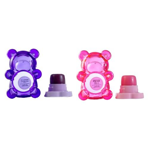 Lip Smacker Lip Smacker BFF Sugar Bear Lip Balm Duo- Pink & Purple Luv U Straw-Beary Much! / Grapeful-4-U!
