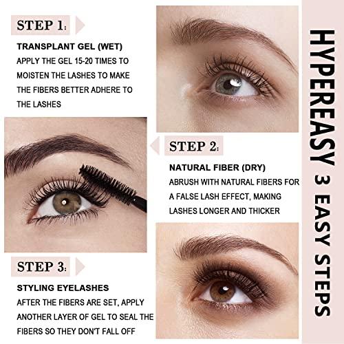 youngfocus Youngfocus 3D Fiber Lash Mascara Waterproof, Luxuriously Longer, Thicker, Voluminous Eyelashes, Long-Lasting, Dramatic Extension, Smudge-proof, Hypoallergenic Formula-Best Gift