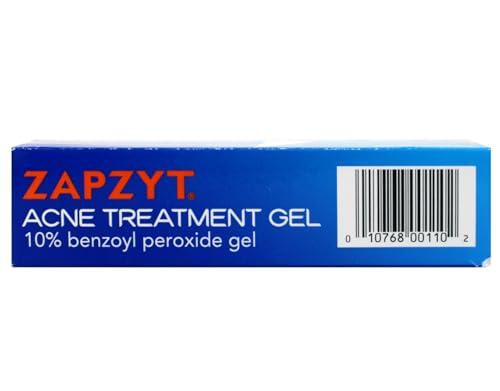 Zapzyt Zapzyt Acne Treatment Gel Maximum Strength 10% Benzoyl Peroxide Acne Spot Treatment 1 oz