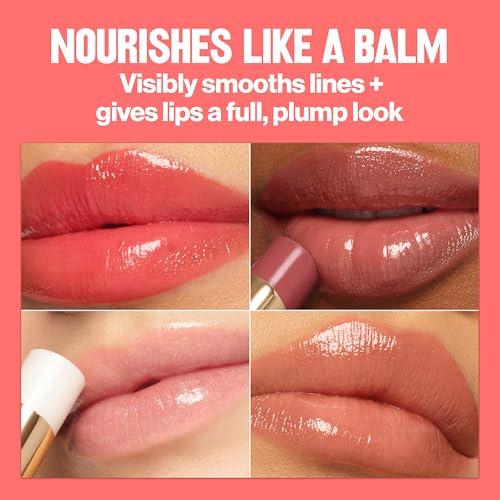 REVLON REVLON Super Lustrous Glass Shine Balm, Hydrating Tinted Lip Balm, Sheer, Glossy Shiny Finish, 003 Honey Shine, 0.11 oz