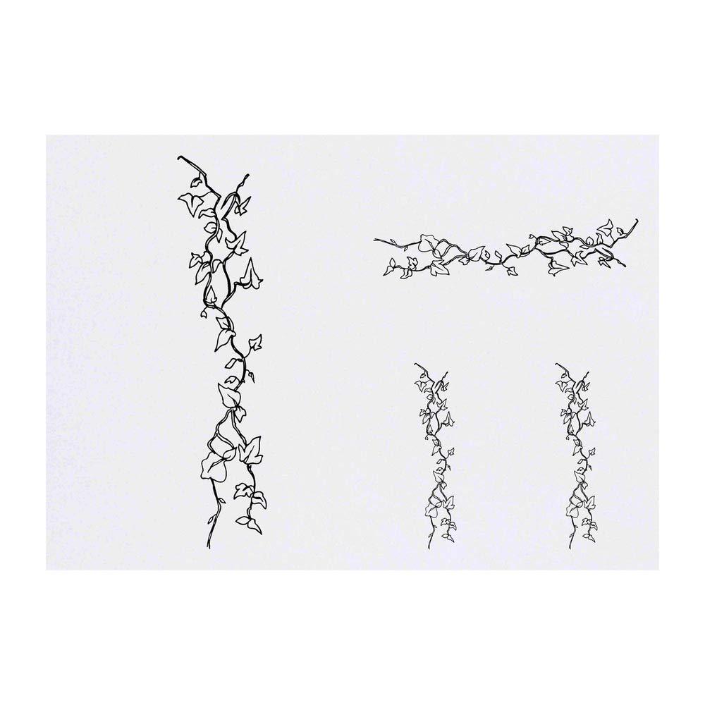 Azeeda 4 x \'Ivy Vines\' Temporary Tattoos (TO00005268)
