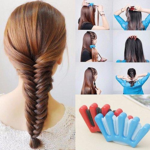 FRCOLOR Hair Braiding Tool Hair Braiding Machine Hair Braider French Braid Tool Sponge Bun Machine