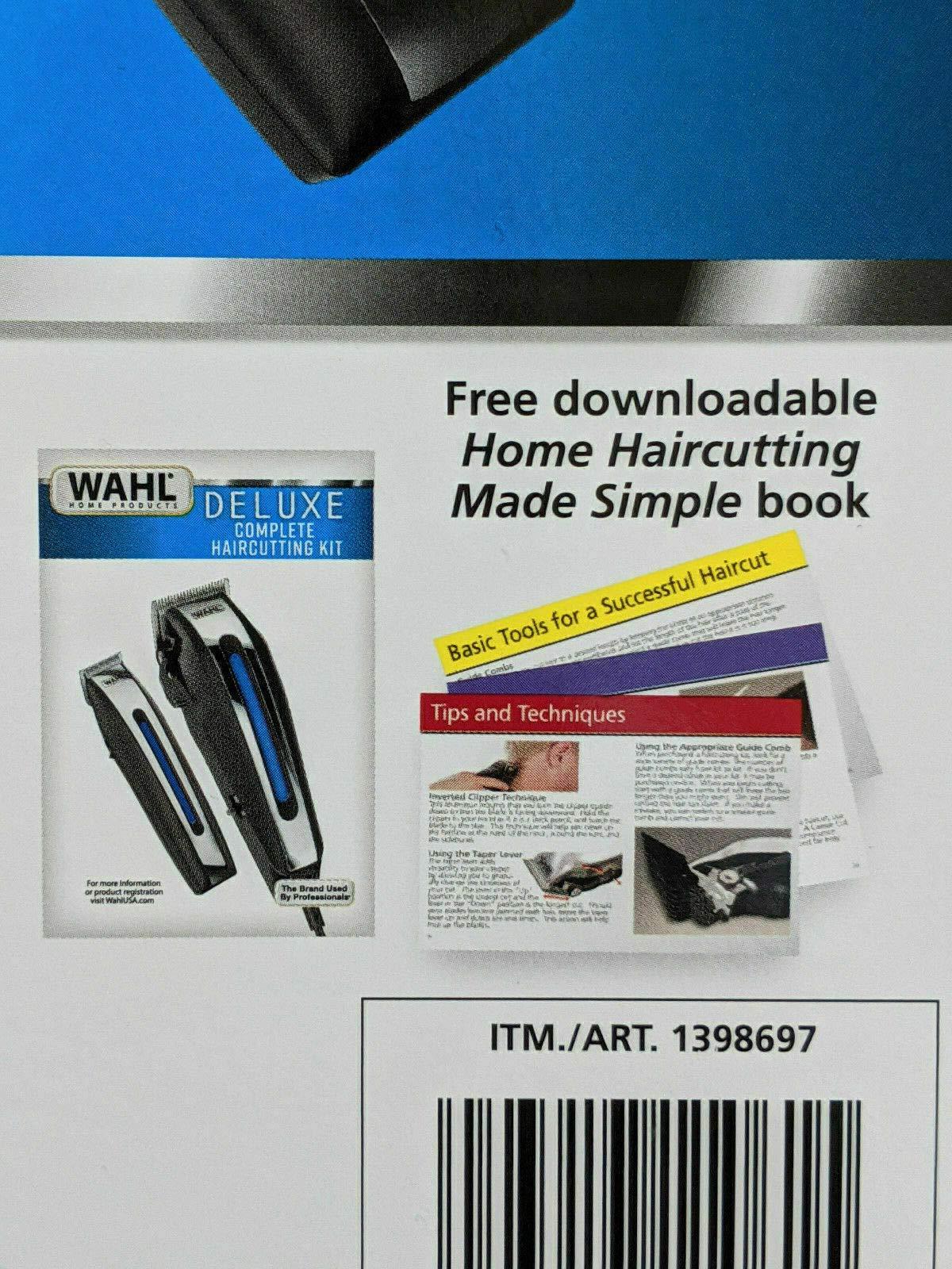 Wahl WAHL Deluxe Complete Hair Cutting Kit 29 Piece Clipper Set with Beard Trimmer -Retail $125+!!! BY AMPLEXPO