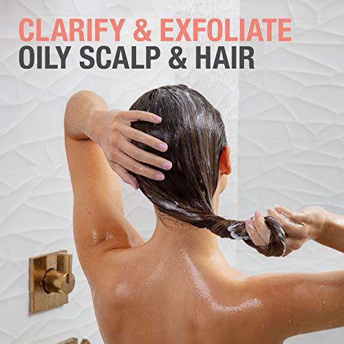 Neutrogena Neutrogena Exfoliating Healthy Scalp Clarify & Shine Conditioner for Oily Hair and Scalp, Anti-Residue Conditioner with Pink Grapefruit, Paraben & Phthalate-Free, Color-Safe, 12oz
