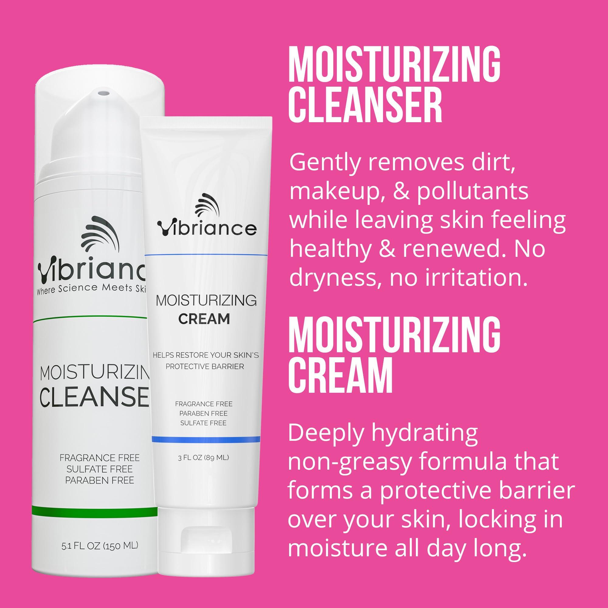Vibriance Vibriance Premium Skincare Bundle | Super C All-in-One Serum, Face Cleanser, Moisturizing Cream, Sheer Zinc Sunscreen SPF 50, Age Defying Body Creme - Heal, Hydrate, Protect, Rejuvenate