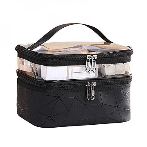 GYORI GYORI Makeup Bag,Large Travel Makeup Bag Organizer Cosmetic Bags for Women Washable Make Up Bag Makeup Organizer Case with Dividers - Large