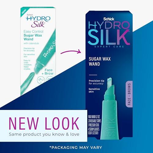 Schick Hydro Silk Schick Hydro Silk Sugar Wax Wand | Soft Wax, Eyebrow Wax Pen, Face Wax, Lip Wax, Face Hair Removal Depilatory Wax