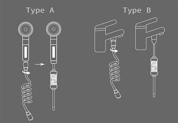 Generic BeVita Vitamin C Shower Filter - Shower Filter To Remove Chlorine & Impurities,Aroma Therapy, Improve The Condition of Skin and Hair, Made in Korea (FANTASY CHERRY)