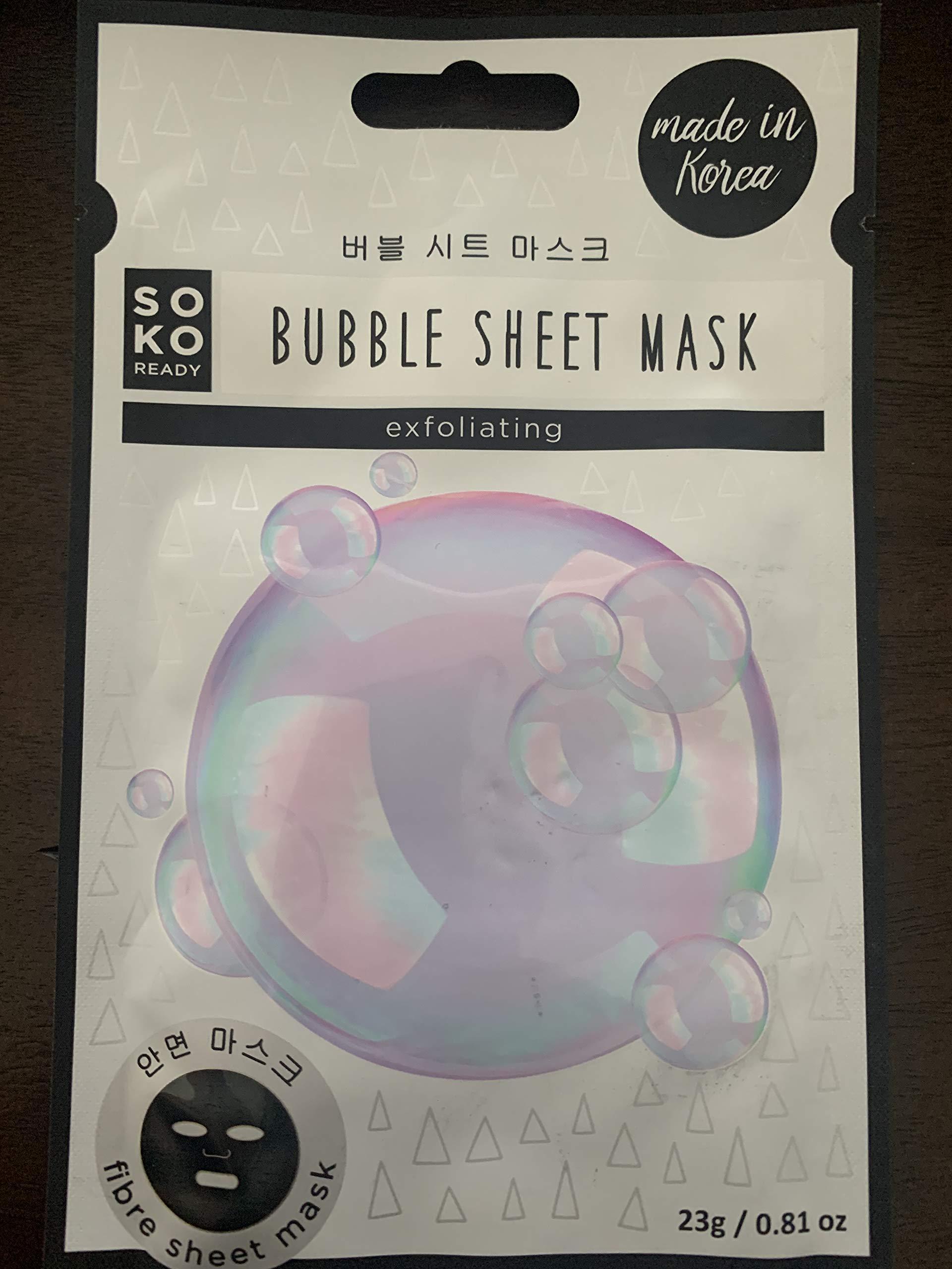 SOKO Ready Bubble Sheet Mask